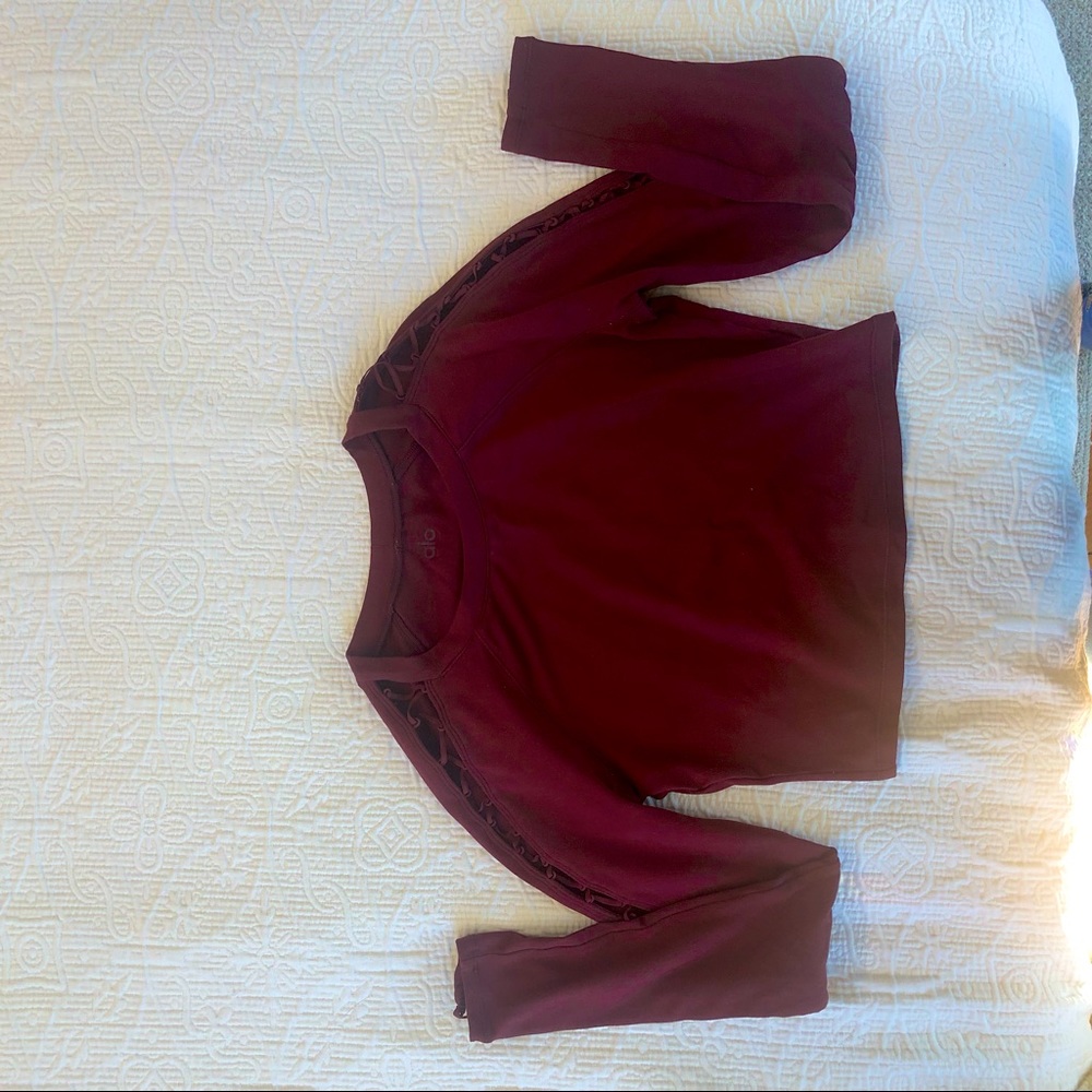 Alo yoga woven top
